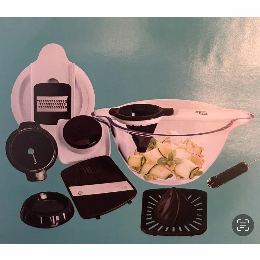 THE ELITE 5-IN-1 MANDOLINE & SPIRLALIZER 11-PIECE SET SEALED (NEW WITH TAGS)